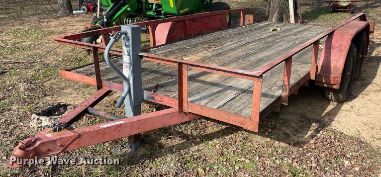 image for item LV9231 Shop built  utility trailer