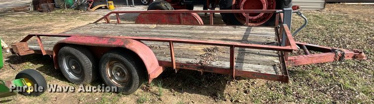 image for item LV9231 Shop built  utility trailer