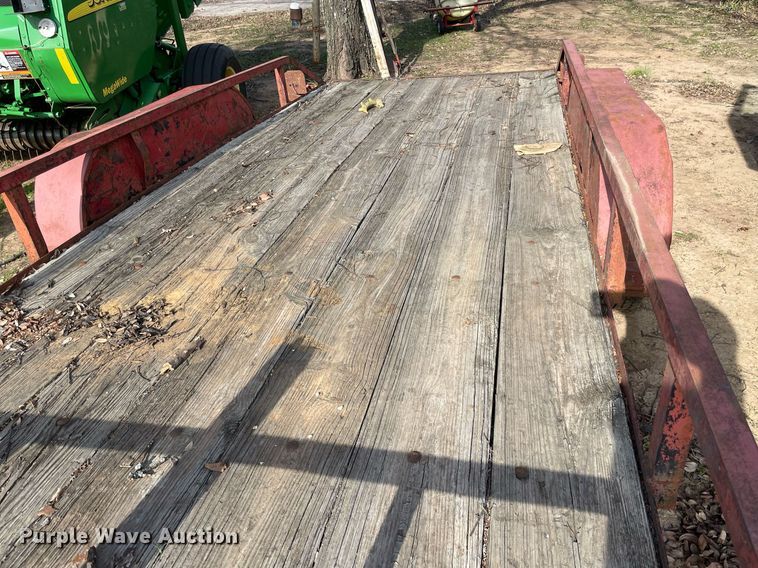 image for item LV9231 Shop built  utility trailer