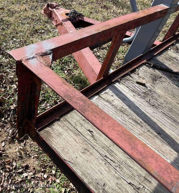 image for item LV9231 Shop built  utility trailer