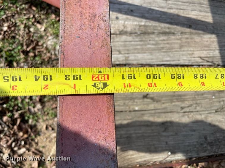 image for item LV9231 Shop built  utility trailer