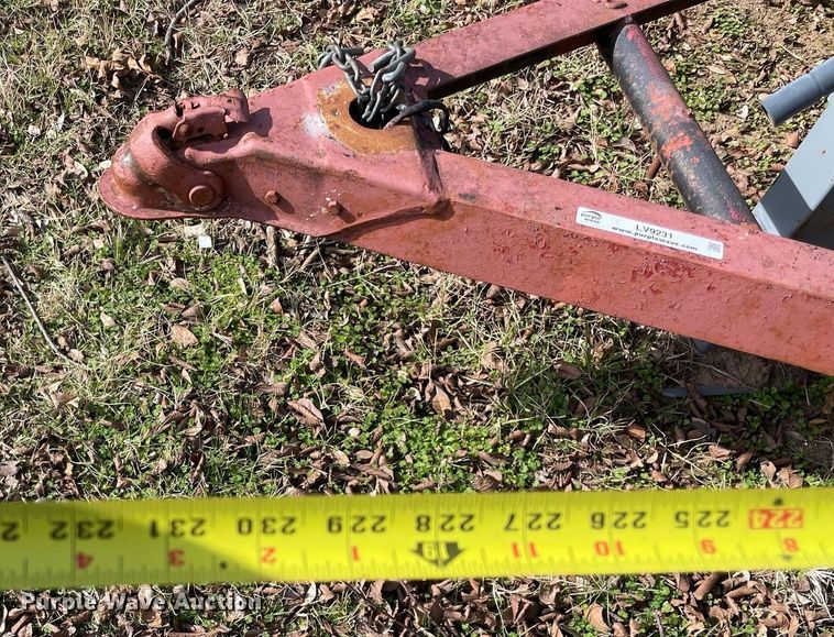 image for item LV9231 Shop built  utility trailer