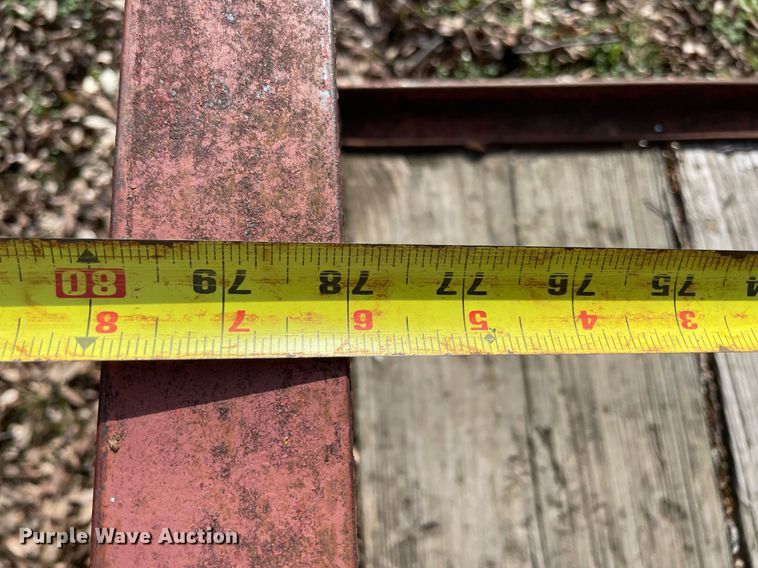 image for item LV9231 Shop built  utility trailer