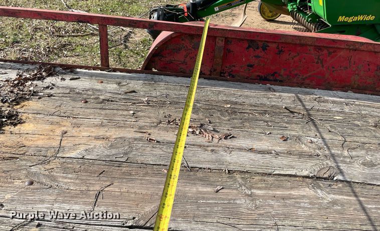 image for item LV9231 Shop built  utility trailer