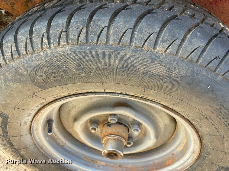 image for item LV9231 Shop built  utility trailer