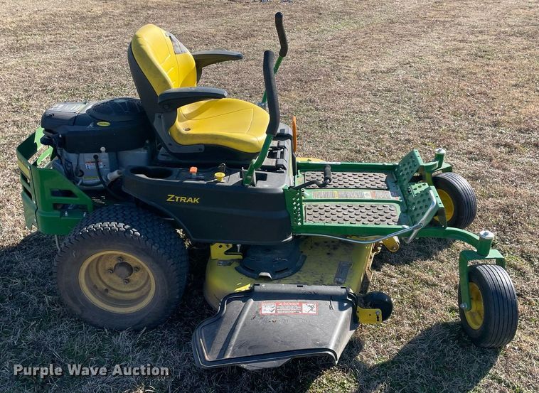 image for item LV9235 John Deere Z375R  ZTR lawn mower