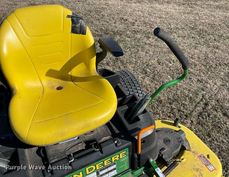 image for item LV9235 John Deere Z375R  ZTR lawn mower