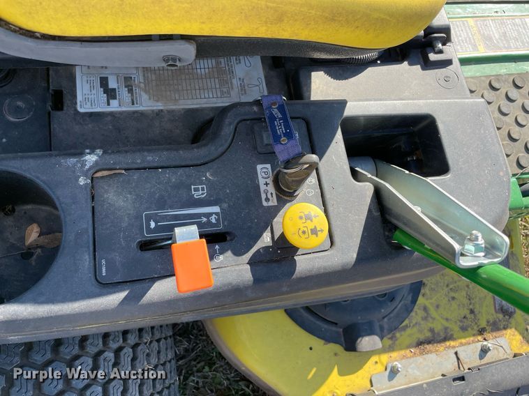 image for item LV9235 John Deere Z375R  ZTR lawn mower