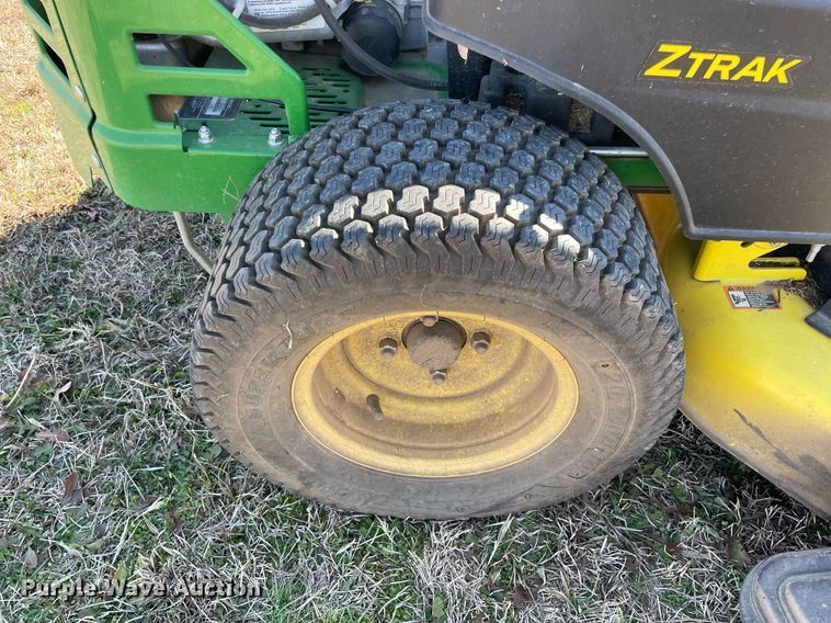 image for item LV9235 John Deere Z375R  ZTR lawn mower