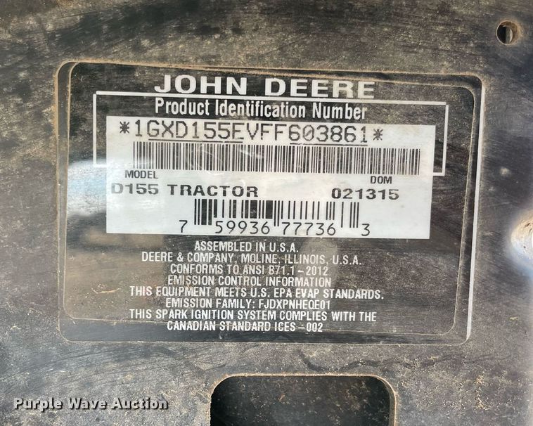 image for item LV9239 lawn mower