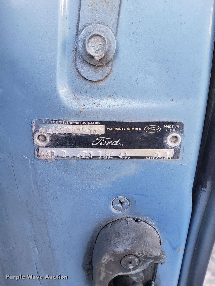 image for item LV9972 1969 Ford Galaxie