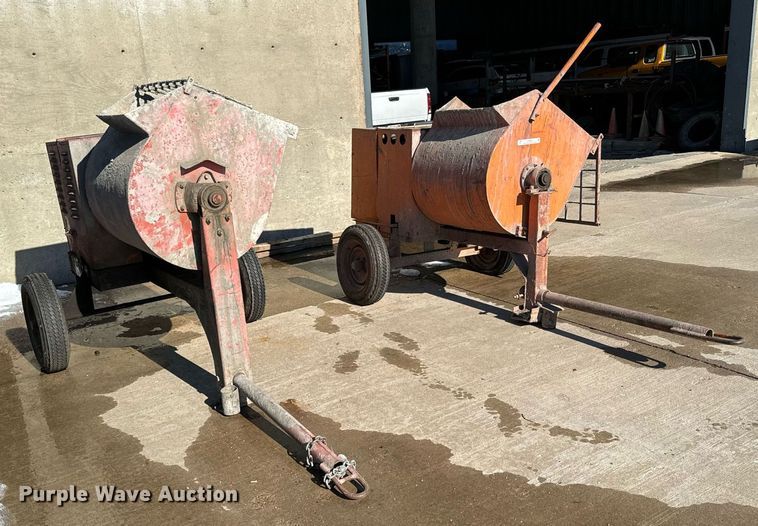 image for item LX9844 (2) concrete mixers