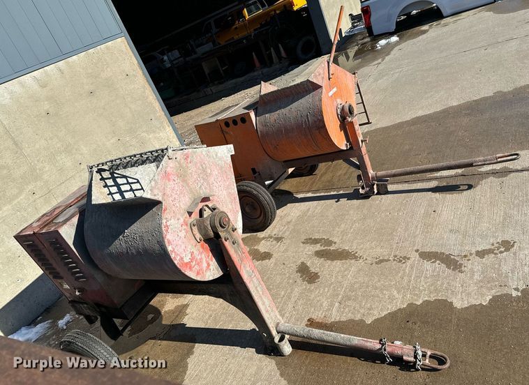 image for item LX9844 (2) concrete mixers