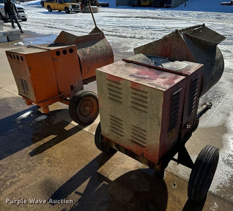 image for item LX9844 (2) concrete mixers