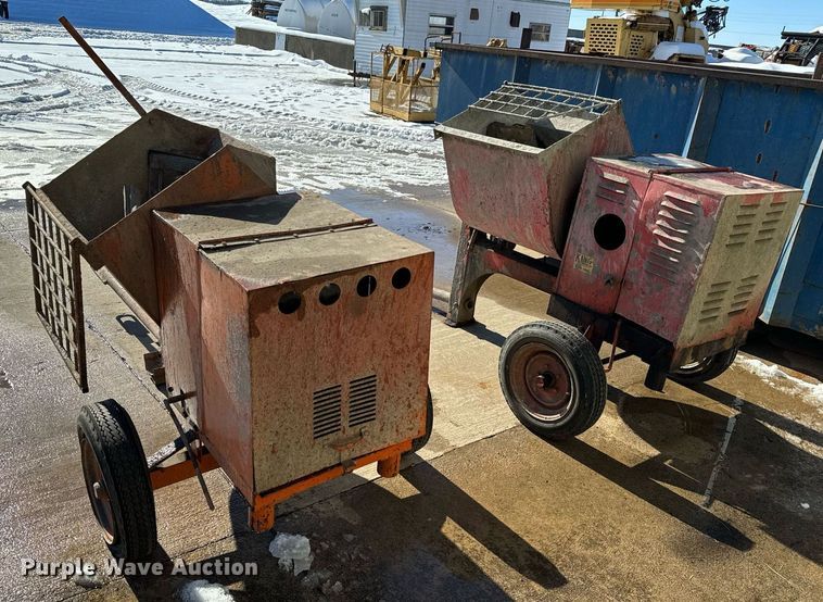 image for item LX9844 (2) concrete mixers