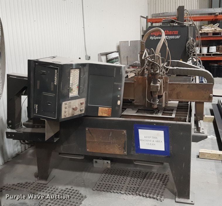 image for item LX9878 Hypertherm Hyspeed HT2000LHF   plasma cutting table