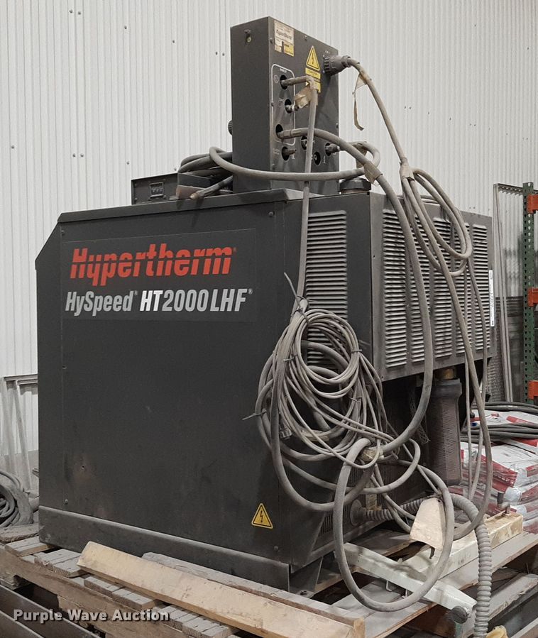 image for item LX9878 Hypertherm Hyspeed HT2000LHF   plasma cutting table