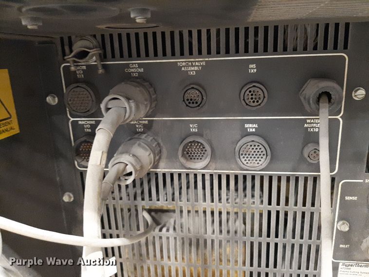 image for item LX9878 Hypertherm Hyspeed HT2000LHF   plasma cutting table