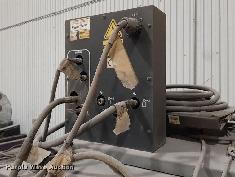 image for item LX9878 Hypertherm Hyspeed HT2000LHF   plasma cutting table