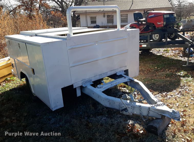 image for item LX9908 Shop built utility trailer