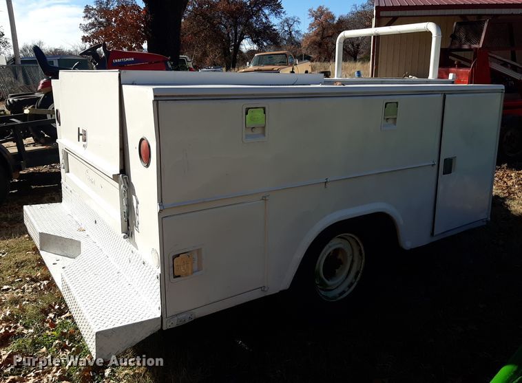image for item LX9908 Shop built utility trailer