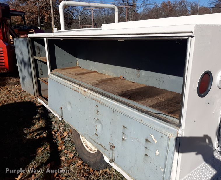 image for item LX9908 Shop built utility trailer