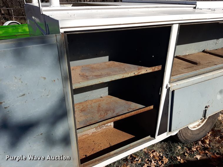 image for item LX9908 Shop built utility trailer