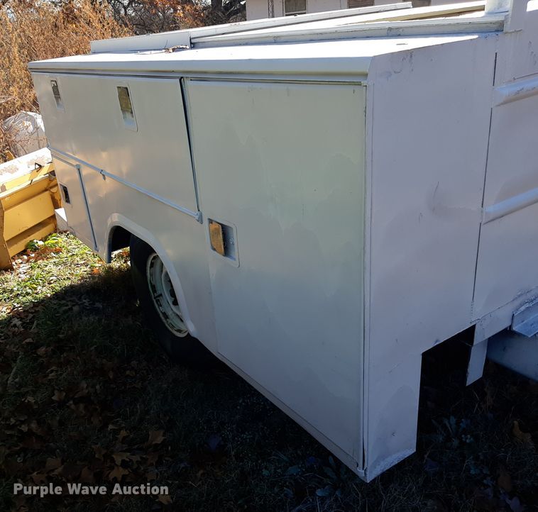 image for item LX9908 Shop built utility trailer