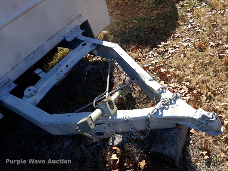 image for item LX9908 Shop built utility trailer