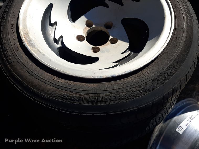 image for item LX9915 Wheels and tires
