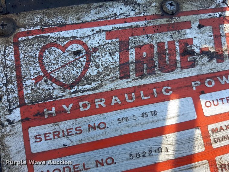 image for item LX9918 True Trace 5022.01  Hydraulic pump