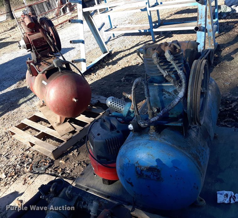 image for item LX9919 (2) Air compressors