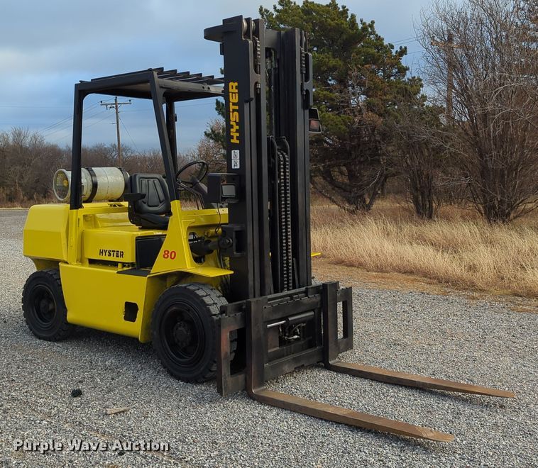 image for item LY9493 Hyster H80XL  forklift