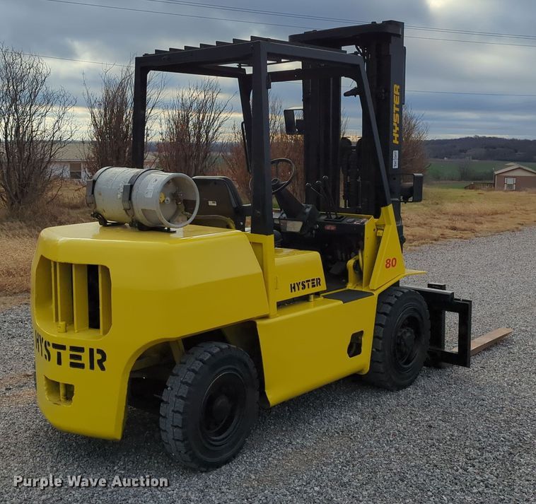 image for item LY9493 Hyster H80XL  forklift