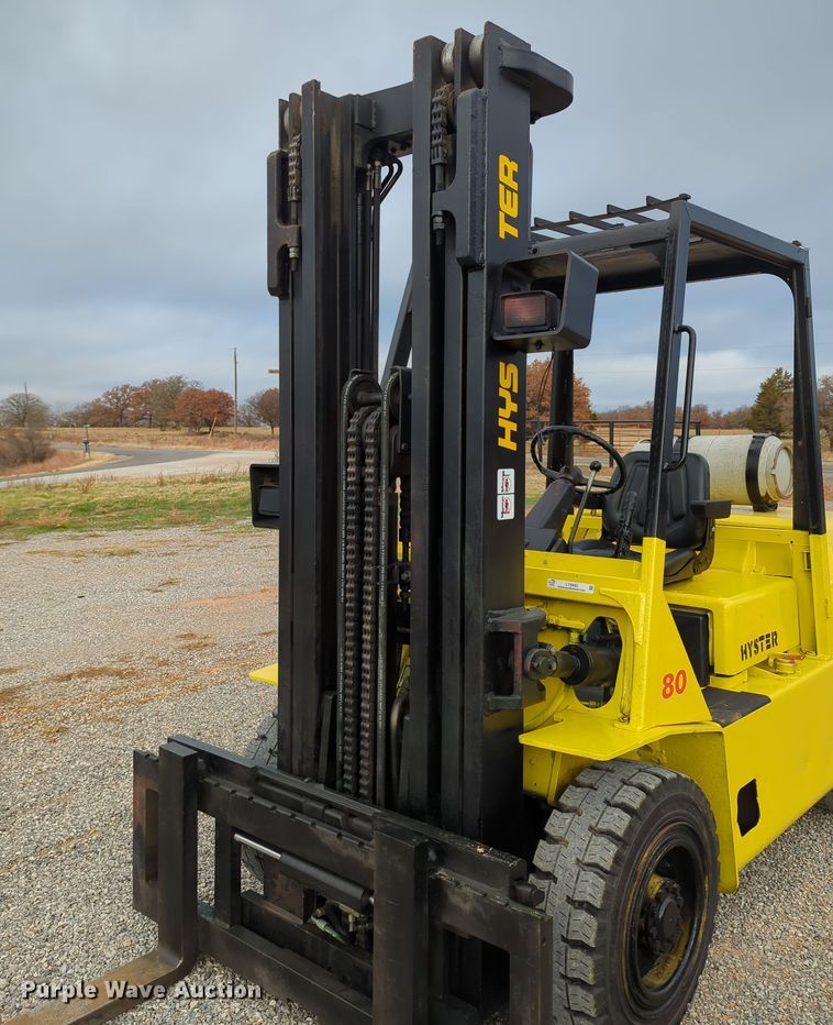 image for item LY9493 Hyster H80XL  forklift