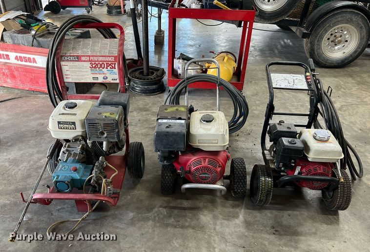 image for item MI9009 (3) pressure washers