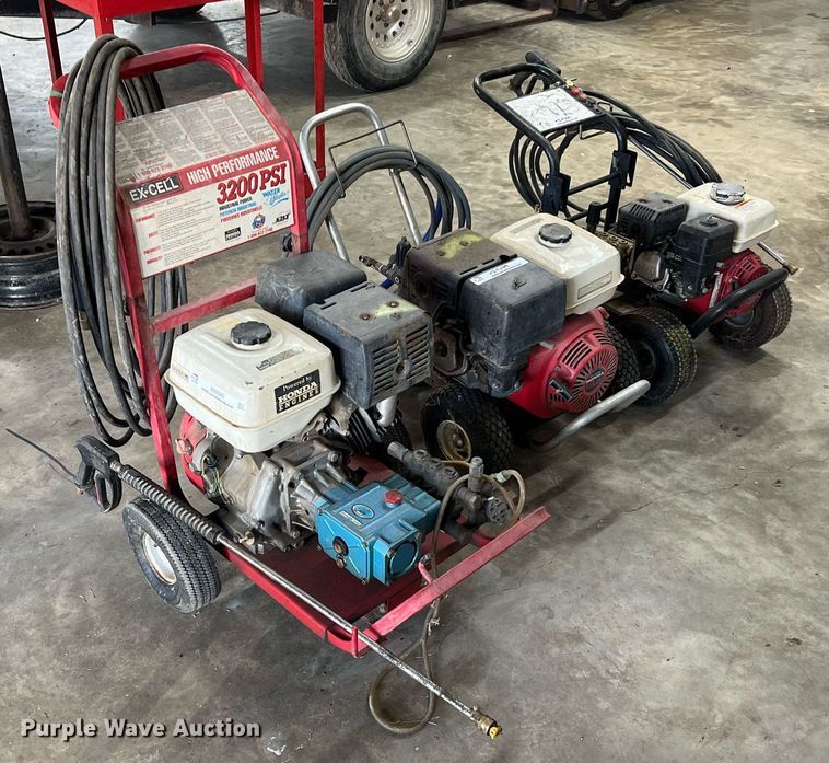 image for item MI9009 (3) pressure washers