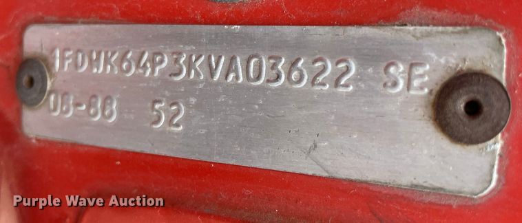 image for item MI9593 1989 Ford F600  bucket truck