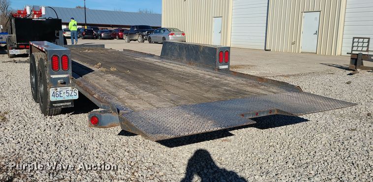 image for item MJ9541 2017 Towmaster T-14DT  equipment trailer