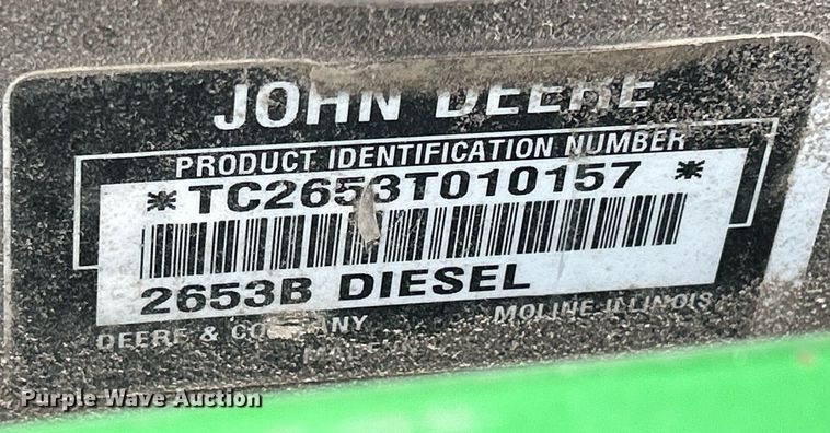 image for item MO9083 John Deere 2653B  reel mower
