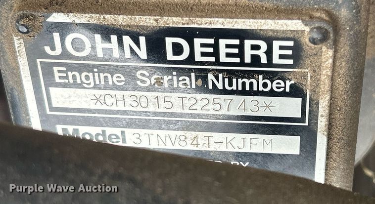 image for item MO9089 John Deere 3245C  gang mower