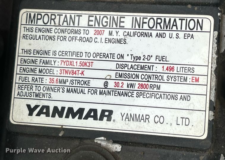 image for item MO9089 John Deere 3245C  gang mower