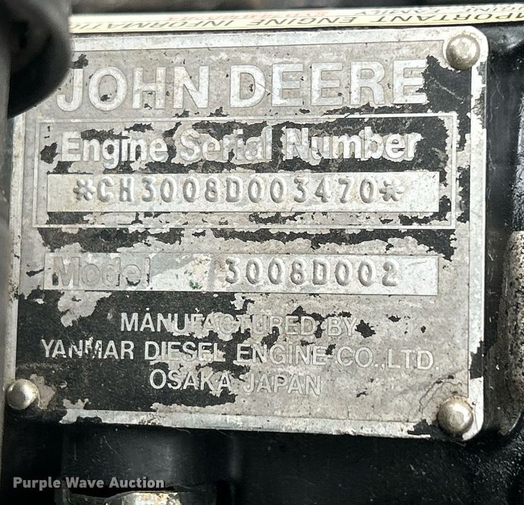 image for item MO9090 John Deere 2653A  reel mower