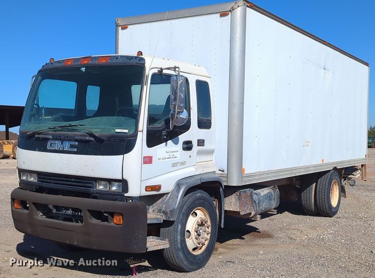 image for item MX9482 1998 GMC T6500  box truck