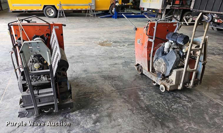 image for item NE9308 (2) Husqvarna FS3500 concrete saws
