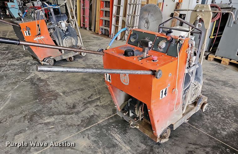 image for item NE9308 (2) Husqvarna FS3500 concrete saws