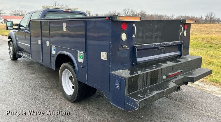 image for item NE9605 2012 Ford F550 XL Super Duty  Crew Cab utility / service truck