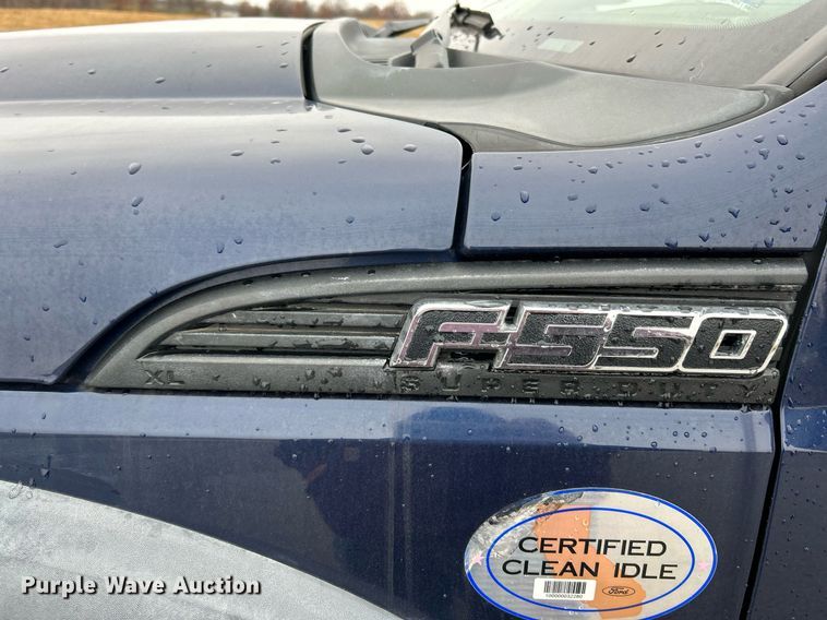 image for item NE9605 2012 Ford F550 XL Super Duty  Crew Cab utility / service truck