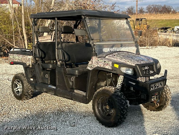 image for item NE9621 2018 Hisun Sector 750 crew  utility vehicle