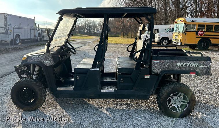 image for item NE9621 2018 Hisun Sector 750 crew  utility vehicle